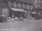 Die kleine  Boutique der Cremerie de Paris um 1930