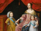 Anne d'Autriche avec ses enfants